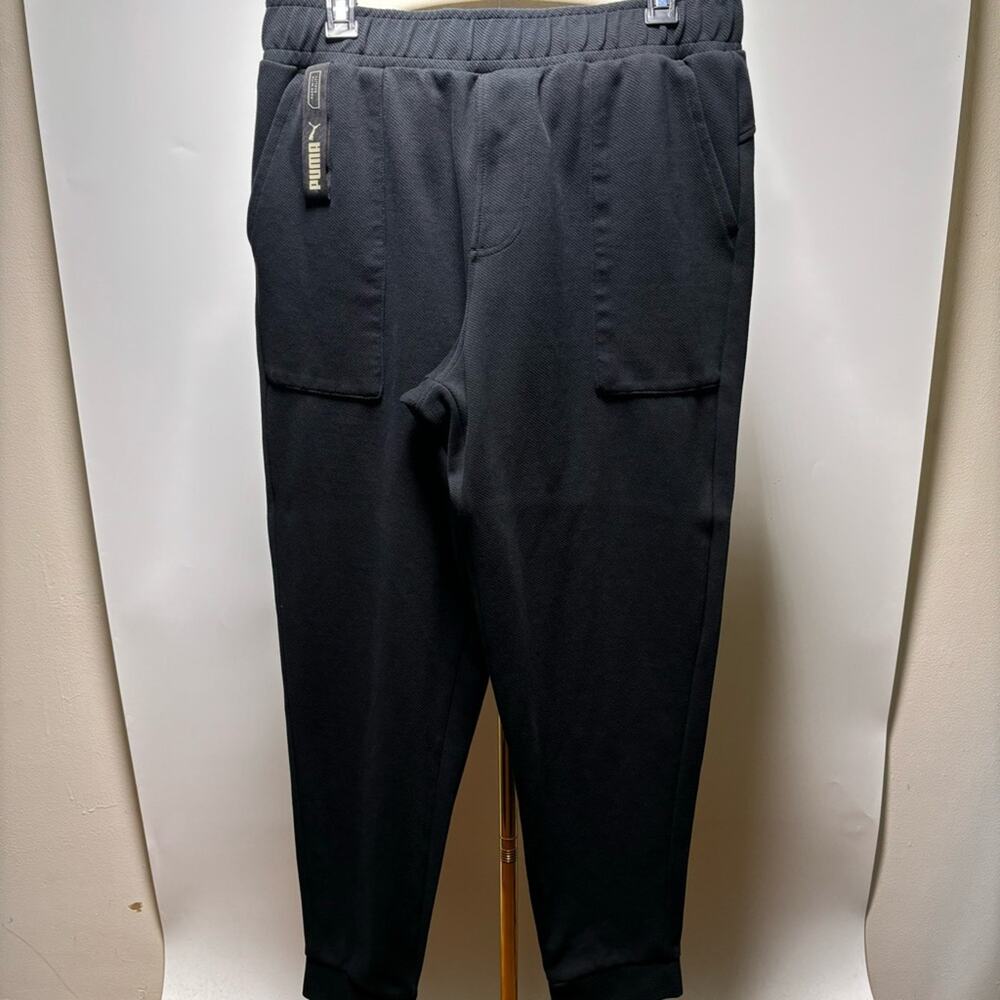 Puma Textured Logo Sweatpants Size L
